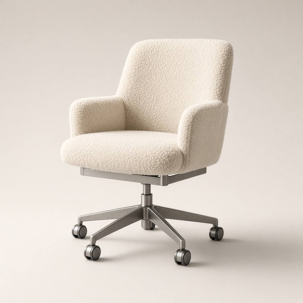 Shearling Desk Chair