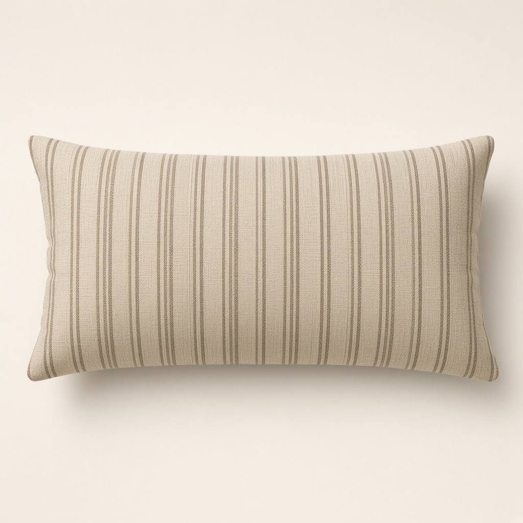 Striped Cotton Lumbar
